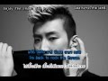 [ซับไทย & คาราโอเกะ] Enjoy the show - Jay Park (FEAT. DOK2,THE QUIETT) 