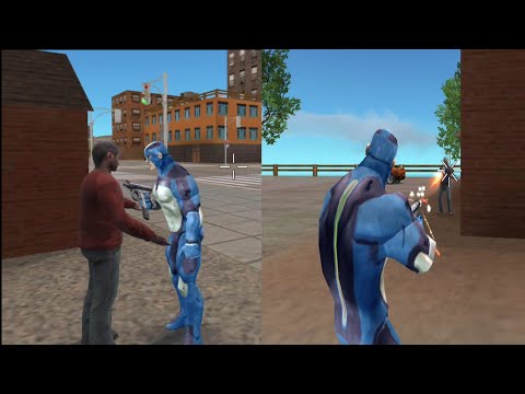 Rope Hero - Vice town #4| New Update - Stealing Helicopter From Military Area |   @Gamer'z Zone ​