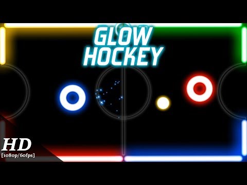 Glow Hockey Android Gameplay [60fps] - YouTube