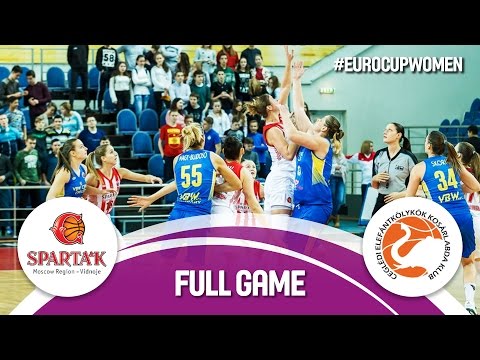 Sparta&k M.R. Vidnoje (RUS) v VBW CEKK Ceglèd (HUN) - Full Game - EuroCup Women 2016/17