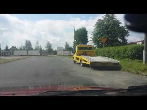 Przejazd przez Zawiercie... Miast ładne ale oznakowanie... fatalne!