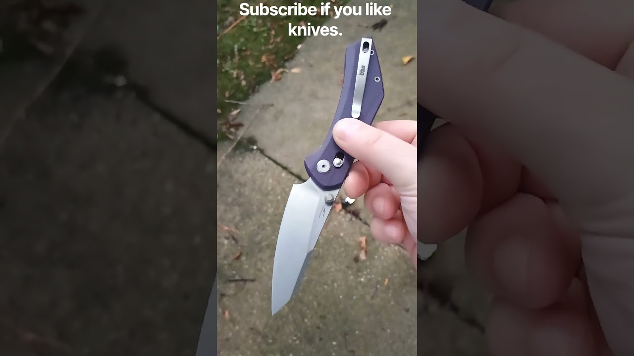 GEO Knife Divid, 일상용 나이프를 고를 때