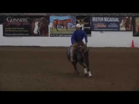 Sayos Last To Spook ridden by Stoney Russell - 2014 Heritage Futurity(Non Pro Futurity)