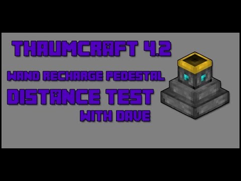 Thaumcraft 4.2 - Wand Recharge Distance Test