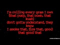 Snoop Dogg ft. Wiz Khalifa - That Good Lyrics ...