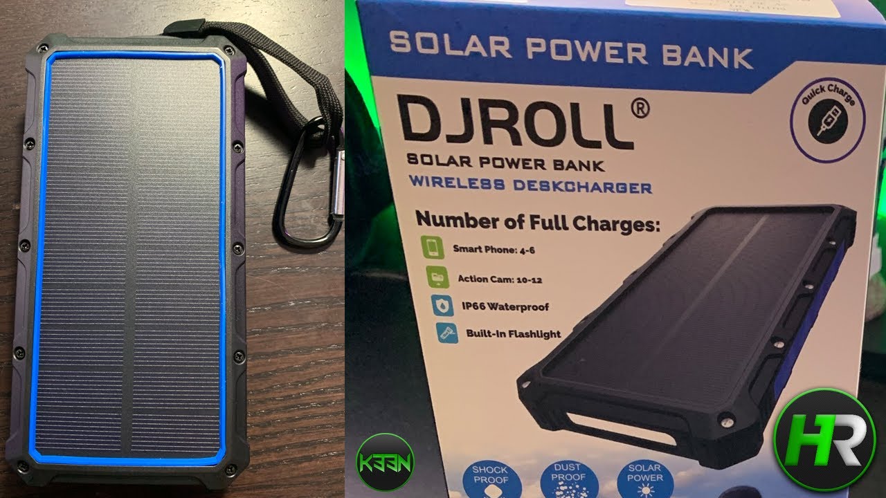 This solar power bank is a tank! [Unboxing and review]
