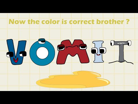 ПОВТОРНАЯ ЗАГРУЗКА VOMIT | ПОДБОРКА ПАРОДИЙ НА Alphabet Lore / Анимация Alphabet Lore @Mike Salcedo