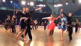 Mistrzostwa Polski Elbląg 2014 14-15 Latin 1/16 Rumba 2 Mrozek Nowacki