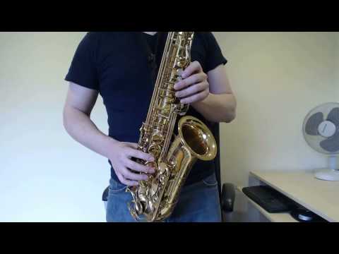 How to play Tequila by The Champs on Alto Saxophone (Saxophone Lesson SR105a)