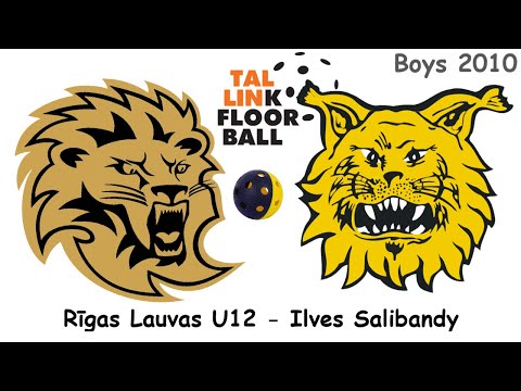 Florbols zēni U12. Rīgas Lauvas - Ilves Salibandy. Tallinn, 28.05.2023.