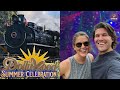 Gazillion Bubble Show Eating Cinnamon Bread Riding The Dollywood Express Dollywood Summer 2022