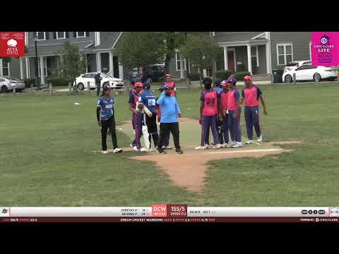 CLNJ T20 2025 : RRA NJ vs DreamCricket Warriors