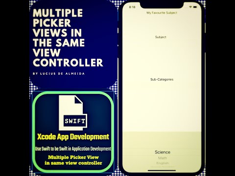 How To Use More Than One Picker View In A Single View Controller | Multiple UIPickerViews | Swift 5