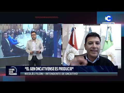 Nicolás Filoni, Intendente de Oncativo