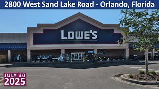 Lowe's in Orlando Florida at 2800 W Sand Lake Road - Lowes Home Improvement Store 670