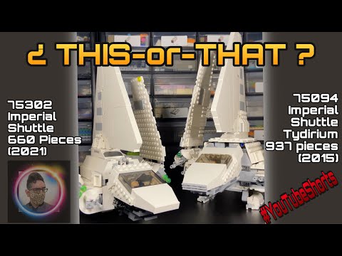THIS OR THAT - LEGO Star Wars Imperial Shuttle Comparison - 75094, 75302 (2015, 2021)