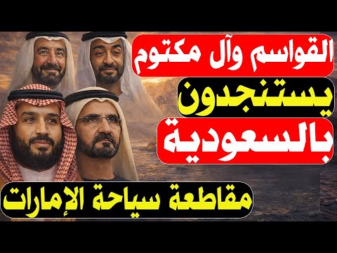 فزعة القواسم وآل مكتوم واستنجادهم بالسعودية بعد تسريب إقالة بن زايد! مقاطعة خليجية لسياحة الإمارات