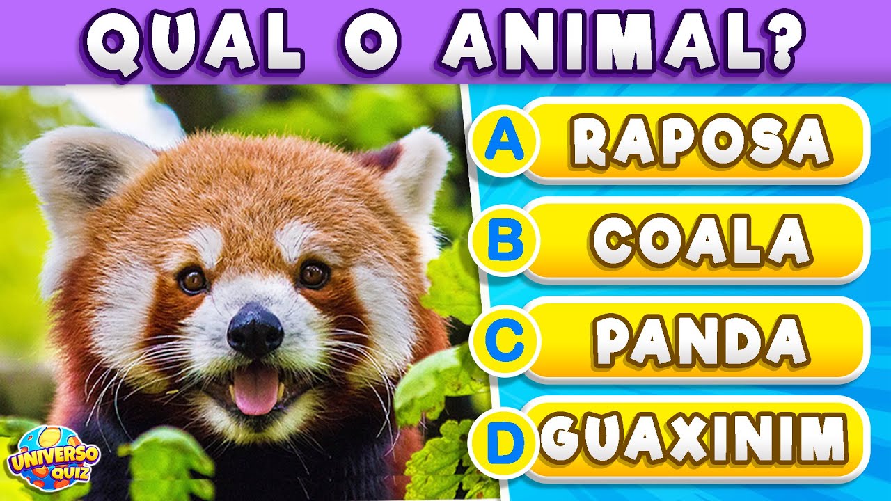 Adivinhe 30 ANIMAIS 🦁 Adivinhe as Espécies de Animais 🐨 Quiz dos Bichos