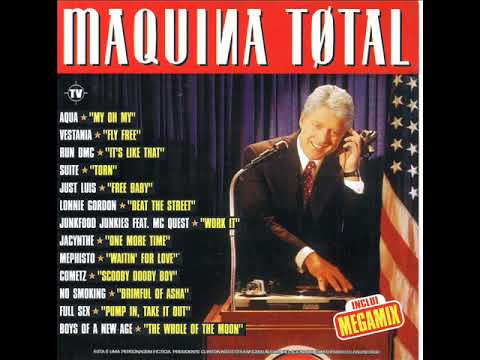 Maquina Total 1998 Dance Music CD Versão Nacional