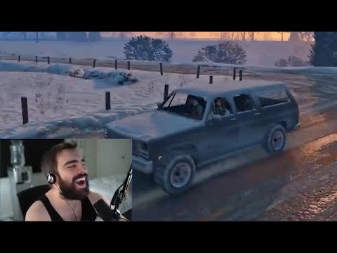 JESUS BEATS THE GTA V PROLOGUE TRAIN! - DarkViperAU