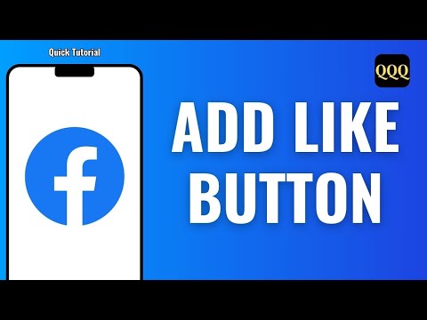 How to add Like button on Facebook page