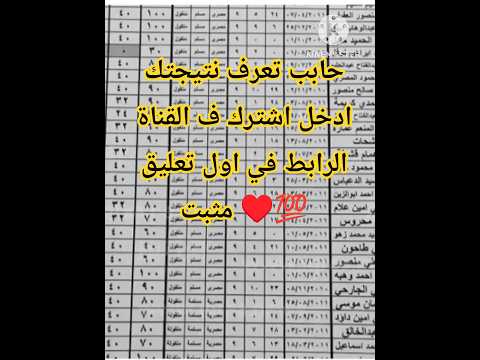 نتيجة الصف الرابع والخامس الابتدائي الان علي موقع وزارة التربية والتعليم
