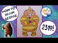 How To Draw A Monsters Inc George 2319 Easy Step By Step