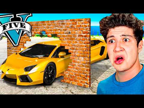 Cada que CHOCO mi AUTO se HACE más LARGO en GTA 5! 🚘📏 (Mods)