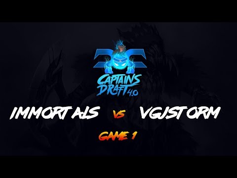 Immortals vs VGJ.Storm Game 1 - Captains Draft 4 NA Qualifiers