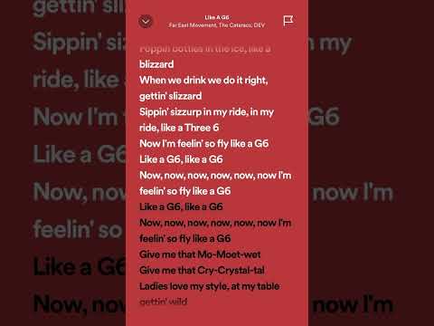 Far East Movement, The Cataracs & DEV - Like A G6 #hits #tiktok #spotifylyrics #trending #summer