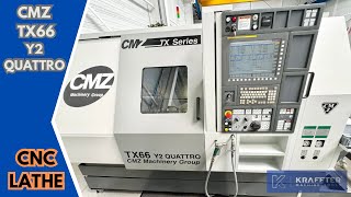 CMZ TX66 Y2 Quattro metal lathe for sale - Image 4 | Machineryline AU CMZ TX66 Y2 Quattro metal lathe | Image 4 - Machineryline