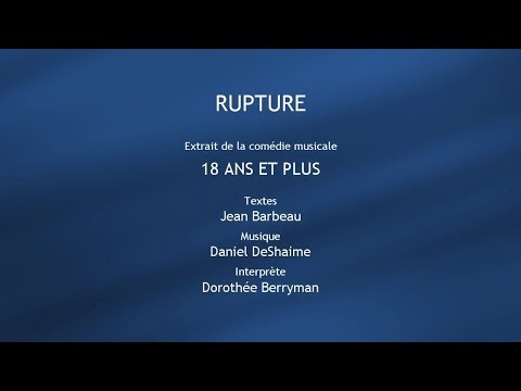 Extrait de la comédie musicale 18 ANS ET PLUS