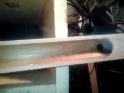 Making native american flute part 1