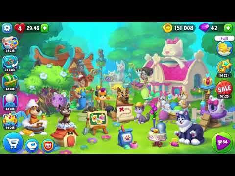 Fishdom 6864 Super Hard Level - 12 moves - NO BooSTERS