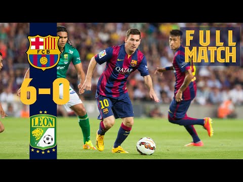 FULL MATCH: Barça - Club León (2014) GOALS, GOALS, GOALS.