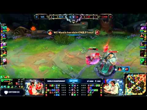 Higlights Team WE vs Gambit Gaming IEM World Championship Katowice Group B WE vs GMB