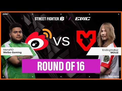 MenaRD vs. EndingWalker | Street Fighter 6 at EWC 25 - Day 4 - Round of 16