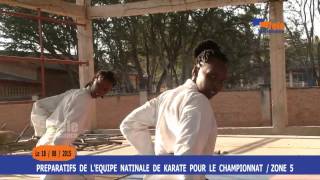 Karaté : l’équipe burundaise se prépare à la compétition de la zone 5