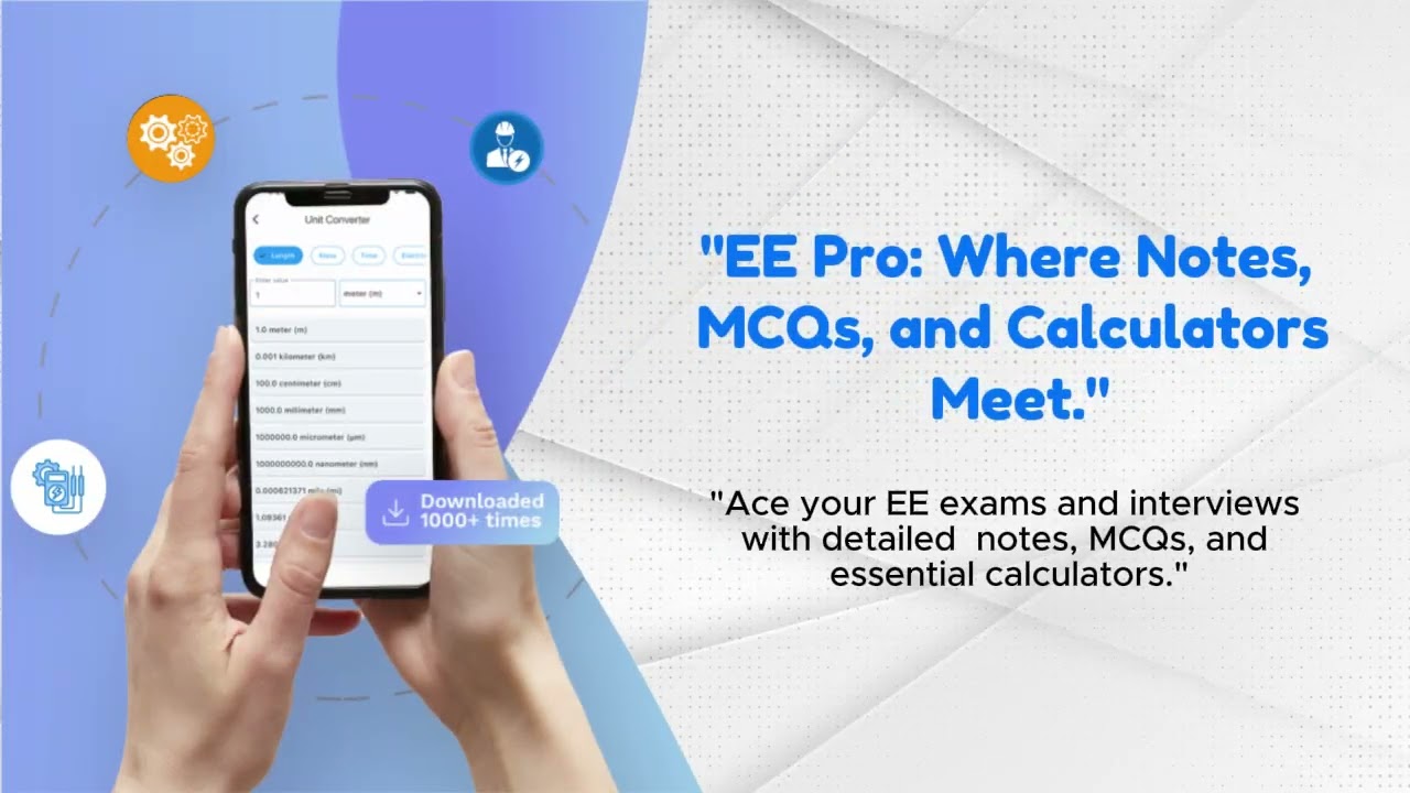 Electrical Engineering App | EE Notes | EE Mcqs | EE Books