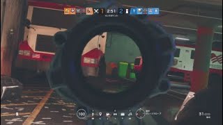 [R6S]まさかのブリーチング弾テレポート！？テンパるワイ（笑）［PS4 版レインボーシックスシージ］
