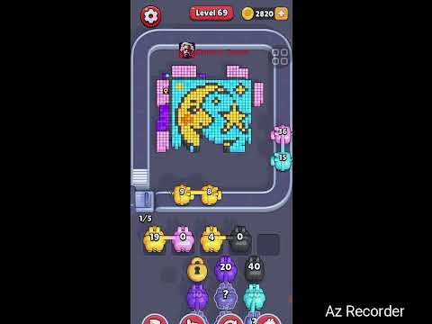 Pixel Flow Level 69 Walkthrough