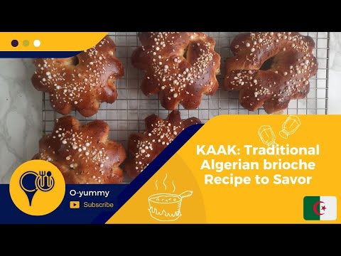 Kaak of Oran: Traditional Algerian Brioche Recipe