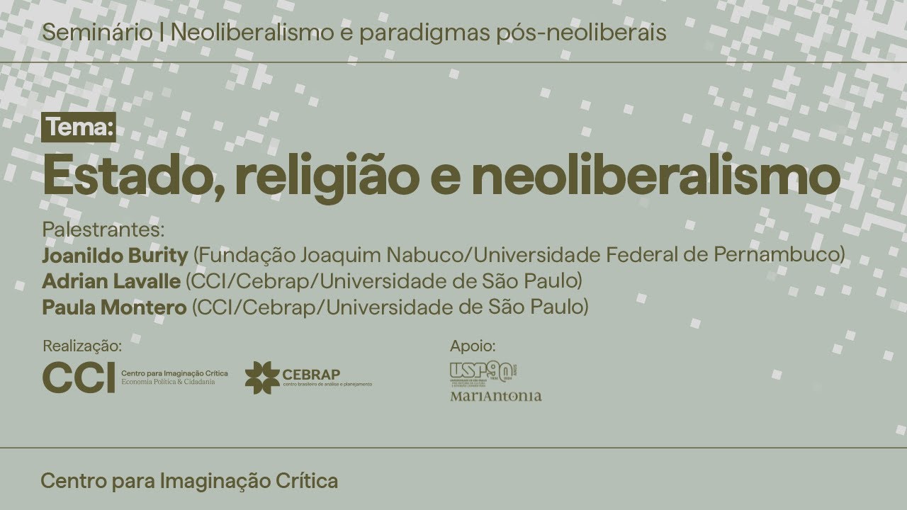 Estado, religião e neoliberalismo
