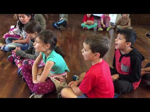 Xochitl and the Flowers Staging Rehearsal