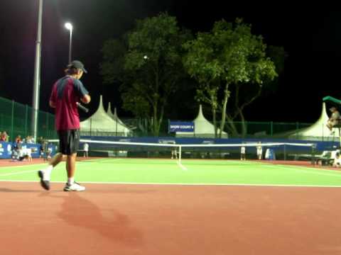 SIN CHALLENGER TENNIS 2011 Go Soeda VS Ivo KLEC