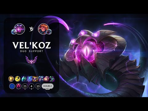 Vel'Koz Support vs Zoe - EUW Master Patch 12.23