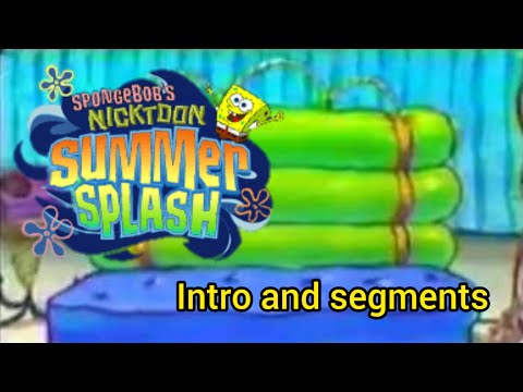 SpongeBobs Nicktoon summer splash (intro and segments)