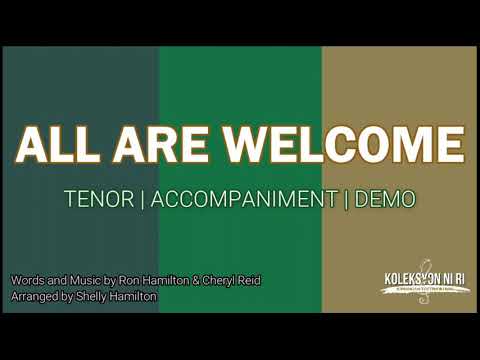 All Are Welcome | Tenor | Vocal Guide by Ptr. James Al Olojan
