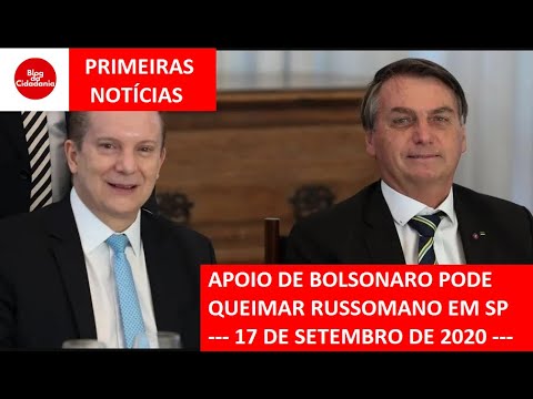 Apoio de Bolsonaro pode queimar Russomano em SP