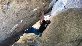 Video thumbnail of All Alone Together, V8. Black Mountain